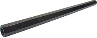 10'' x 5/8'' Aluminum Black Hex Rod